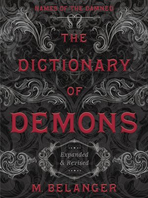 cover image of The Dictionary of Demons